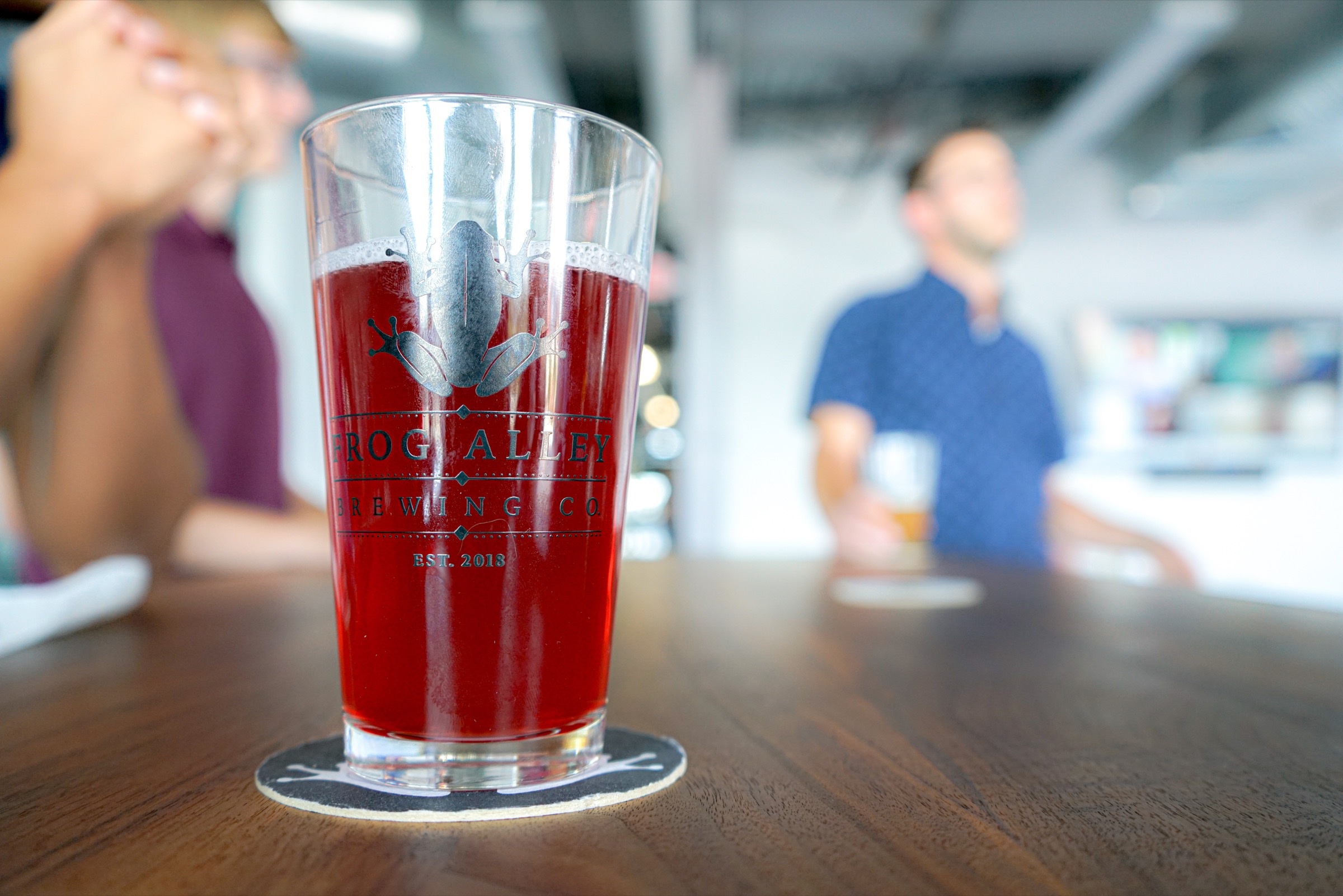 Beer on tap
